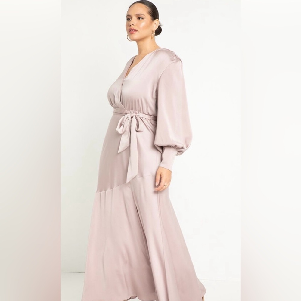 Eloquii Satin Dress